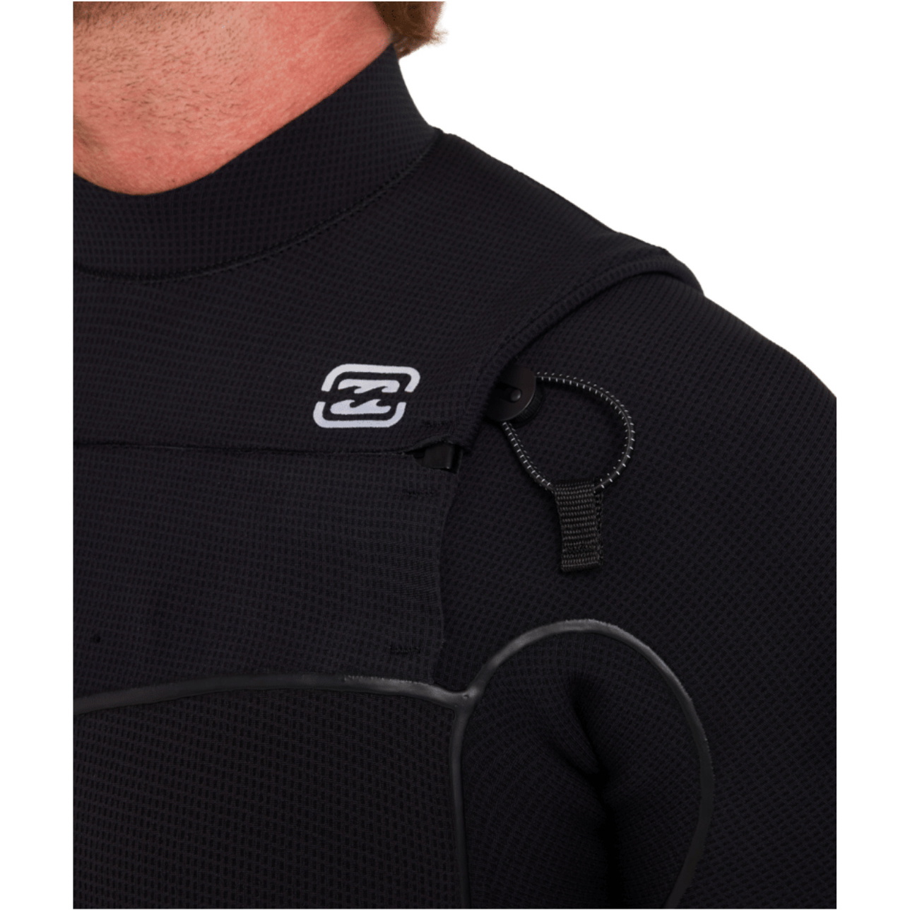 2026 Billabong Mens Furnace Pro Series 4/3mm Chest Zip Wetsuit ABYW100297 - Black